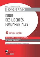 Couverture du livre « Droit des libertés fondamentales (2e édition) » de Vanessa Barbe aux éditions Gualino Editeur