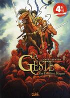 Couverture du livre « La geste des chevaliers dragons T.1 ; Jaïna » de Ange et Alberto Varanda aux éditions Soleil