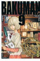 Couverture du livre « Bakuman Tome 9 » de Takeshi Obata et Tsugumi Ohba aux éditions Kana