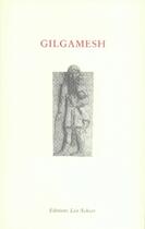 Couverture du livre « L'épopée de gilgamesh » de  aux éditions Leo Scheer