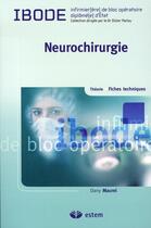 Couverture du livre « Neurochirurgie » de Maurel/Mallay aux éditions Estem