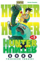 Couverture du livre « Hunter X hunter Tome 3 » de Yoshihiro Togashi aux éditions Kana