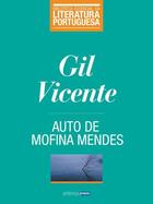 Couverture du livre « Auto de Mofina Mendes » de Gil Vicente aux éditions Atlântico Press