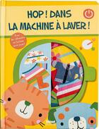 Couverture du livre « Hop ! dans la machine à laver ! » de Dawn Machell et Susie Brooks aux éditions Glenat Jeunesse