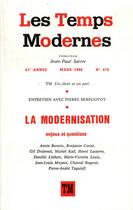 Couverture du livre « Revue Les temps modernes » de Collectif Gallimard aux éditions Gallimard