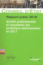 Couverture du livre « Rapport public 2018 du Conseil d'Etat » de Conseil D'Etat aux éditions Documentation Francaise