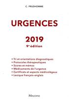 Couverture du livre « Urgences (9e édition) » de Christophe Prudhomme aux éditions Maloine