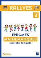 Couverture du livre « Enigmes maths cycle 3 + cd-rom » de  aux éditions Retz