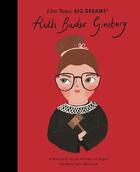 Couverture du livre « Little people, big dreams : Ruth Bader Ginsburg » de Maria Isabel Sanchez Vegara aux éditions Frances Lincoln