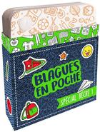 Couverture du livre « Blagues en poche ! special recre » de Aurore Meyer aux éditions Larousse