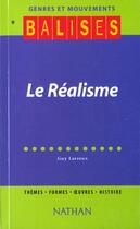 Couverture du livre « Le Realisme » de Guy Larroux aux éditions Nathan