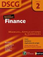 Couverture du livre « DSCG ; finance ; épreuve 2 ; manuel, applications & corrigés (édition 2008) » de Pierre Gensse aux éditions Nathan