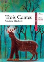 Couverture du livre « Trois contes » de Gustave Flaubert aux éditions Hatier