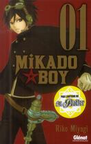 Couverture du livre « Mikado boy Tome 1 » de Riko Miyagi aux éditions Glenat