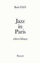 Couverture du livre « Jazz in Paris » de Boris Vian aux éditions Pauvert