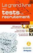 Couverture du livre « Le grand livre des tests de recrutement (2e édition) » de Sabine Duhamel aux éditions Studyrama