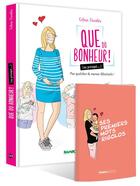 Couverture du livre « Que du bonheur ! (ou presque...) Tome 1 : ma vie de maman débutante ! » de Celine Charles aux éditions Bamboo