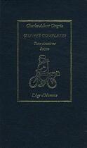 Couverture du livre « Oeuvres completes tome 2 » de Cingria Charles-Albe aux éditions L'age D'homme