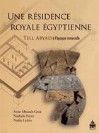 Couverture du livre « Residence royale egyptienne » de Minault/Favry aux éditions Sorbonne Universite Presses