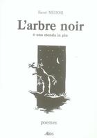 Couverture du livre « L'arbre noir » de Henri Medori aux éditions Aedis