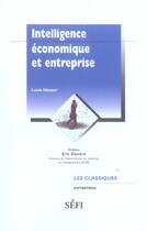 Couverture du livre « Intelligence economique dans l'entreprise » de Louis Hauser aux éditions Sefi