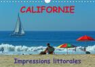 Couverture du livre « Californie impressions littorales calendrier mural 2018 din - de san francisco jusqu a los a » de Schoen A aux éditions Calvendo