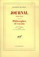 Couverture du livre « Journal 1939-1940 : philosophes et voyous » de Raymond Queneau aux éditions Gallimard (patrimoine Numerise)