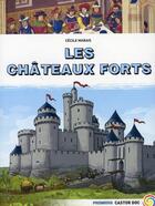 Couverture du livre « Les châteaux forts » de Cecile Marais aux éditions Pere Castor