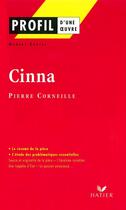 Couverture du livre « Cinna, de Pierre Corneille » de P Curial aux éditions Hatier