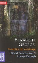 Couverture du livre « Troubles de voisinage » de Elizabeth George aux éditions Pocket