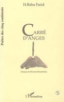 Couverture du livre « Carré d'anges » de H. Baba Farid et Meriem Bouderbala aux éditions Editions L'harmattan