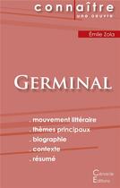 Couverture du livre « Germinal, d'Emile Zola » de  aux éditions Editions Du Cenacle