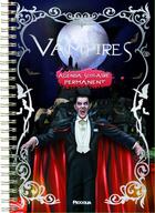 Couverture du livre « Agenda scolaire permanent vampires Dracula » de  aux éditions Piccolia