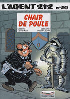 Couverture du livre « L'agent 212 Tome 20 : chair de poule » de Daniel Kox et Raoul Cauvin aux éditions Dupuis