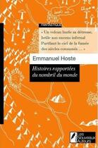 Couverture du livre « Histoires rapportées du nombril du monde » de Emmanuel Hoste aux éditions Les Nouveaux Auteurs