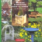 Couverture du livre « Meubles et creation pour le jardin » de Ward A- Gibbs aux éditions Bornemann