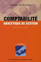 Couverture du livre « Comptabilité analytique de gestion » de Boutat/Capraro aux éditions Ppur