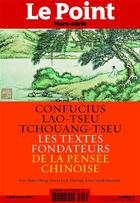 Couverture du livre « Le point references n 13 - la pensee chinoise » de  aux éditions Le Point