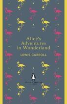 Couverture du livre « Alice's adventures in Wonderland » de Lewis Carroll aux éditions Penguin
