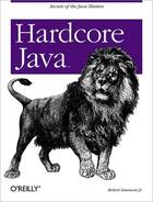 Couverture du livre « Hardcore Java » de Robert Simmons aux éditions O Reilly & Ass
