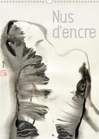 Couverture du livre « Nus d'encre (Calendrier mural 2020 DIN A3 vertical) ; Série de nus féminins à l'encre de Chine (Calendrier mensuel, 14 Pages ) » de K.A. Lumi aux éditions Calvendo