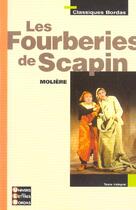 Couverture du livre « Les fourberies de Scapin » de Moliere aux éditions Bordas