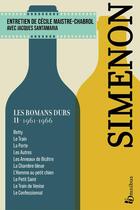 Couverture du livre « Les romans durs t.11 : 1961-1966 (édition 2023) » de Georges Simenon aux éditions Omnibus