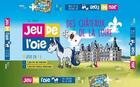 Couverture du livre « Jeu de l'oie des châteaux de la Loire ; 3 jeux en 1 » de Luc Turlan aux éditions Geste