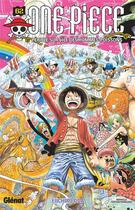 Couverture du livre « One Piece - édition originale Tome 62 : périple sur l'île des hommes-poissons » de Eiichiro Oda aux éditions Glenat