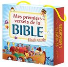 Couverture du livre « Mes premiers versets de la Bible ; flash cards » de Sandrine Lamour aux éditions Ligue Pour La Lecture De La Bible