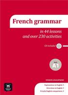 Couverture du livre « French grammar a1 - in 44 lessons and over 230 activities » de Hans Peter Richter aux éditions La Maison Des Langues