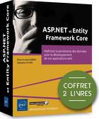 Couverture du livre « ASP.NET et Entity Framework Core ; maîtrisez la persistance des données pour le développement de vos applications web » de Brice-Arnaud Guerin et Sebastien Putier aux éditions Eni