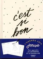 Couverture du livre « L'agenda 2019 jonesie - c'est si bon » de Jonesie aux éditions First