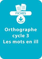 Couverture du livre « Conscience phonologique et compétences orthographiques au cycle 3 » de Dorso/Caron aux éditions Retz